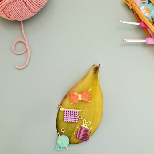 Alternative view of Knitting Stitch Markers