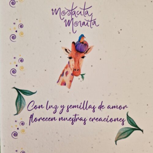 Alternative view of "Seeds of Love" Notebook