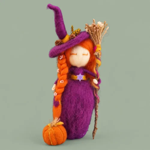 Magical Needle Felting Kit: Create Your Own Enchanted Witch