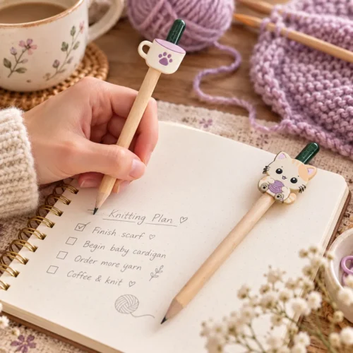 Meow & Knit Seed Pencils – detail 2