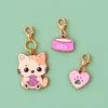 Meow & Knit Stitch Markers – exclusive design, hand-finished by Mostacita Moraíta