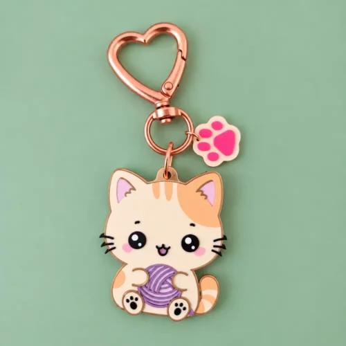 Llavero Gatito Meow & Knit
