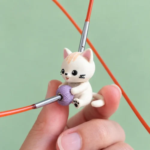 Meow & Knit Magnetic Cable Stoppers – detail 3